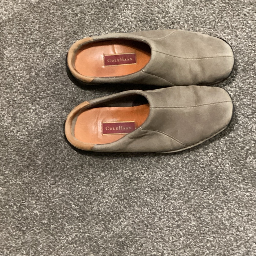 Cole Haan Men's Taupe Slip-On Loafers